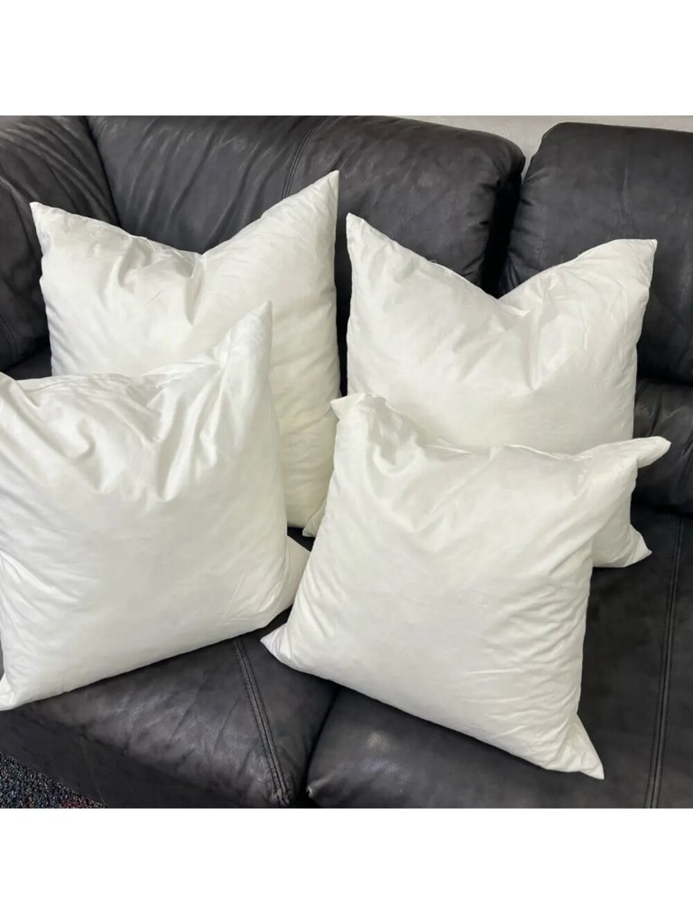 Down Pillow Insert 19x19 or 17x17 square